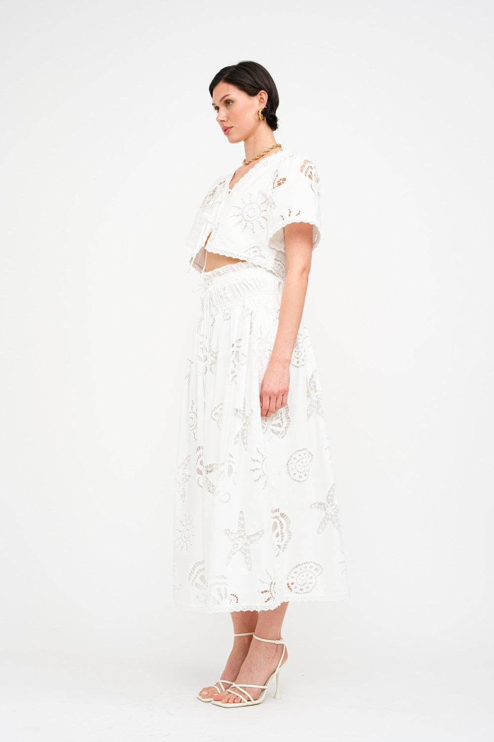 Abbott Seashell Skirt + Top Set