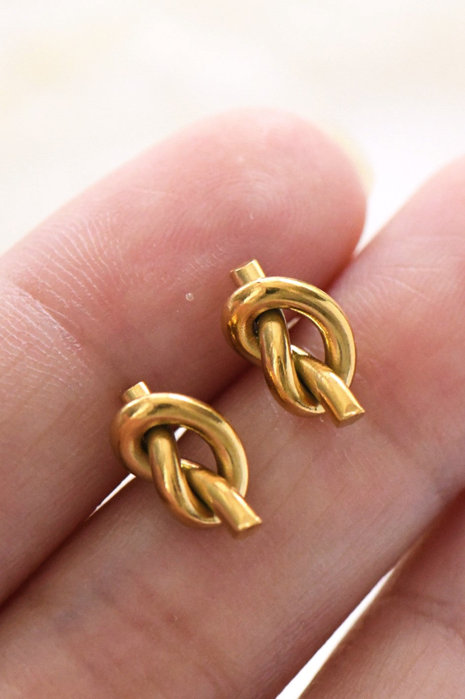 Knot Stud Earrings
