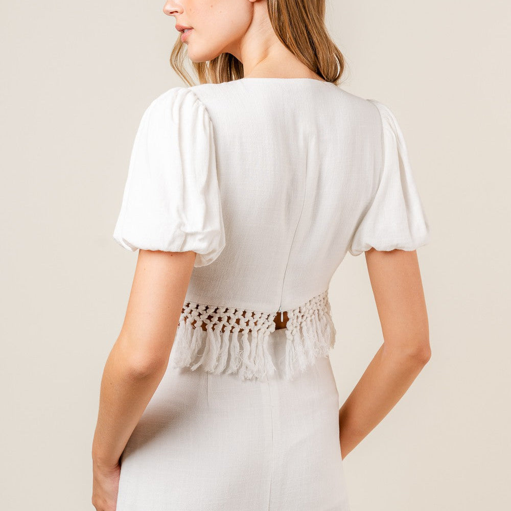 Fringe Crop Top