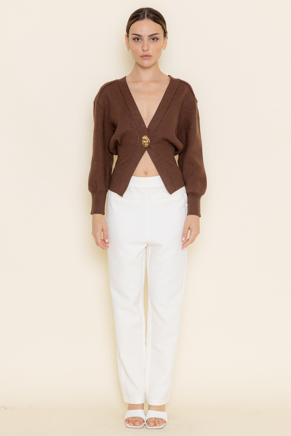 Mara Cardigan Brown