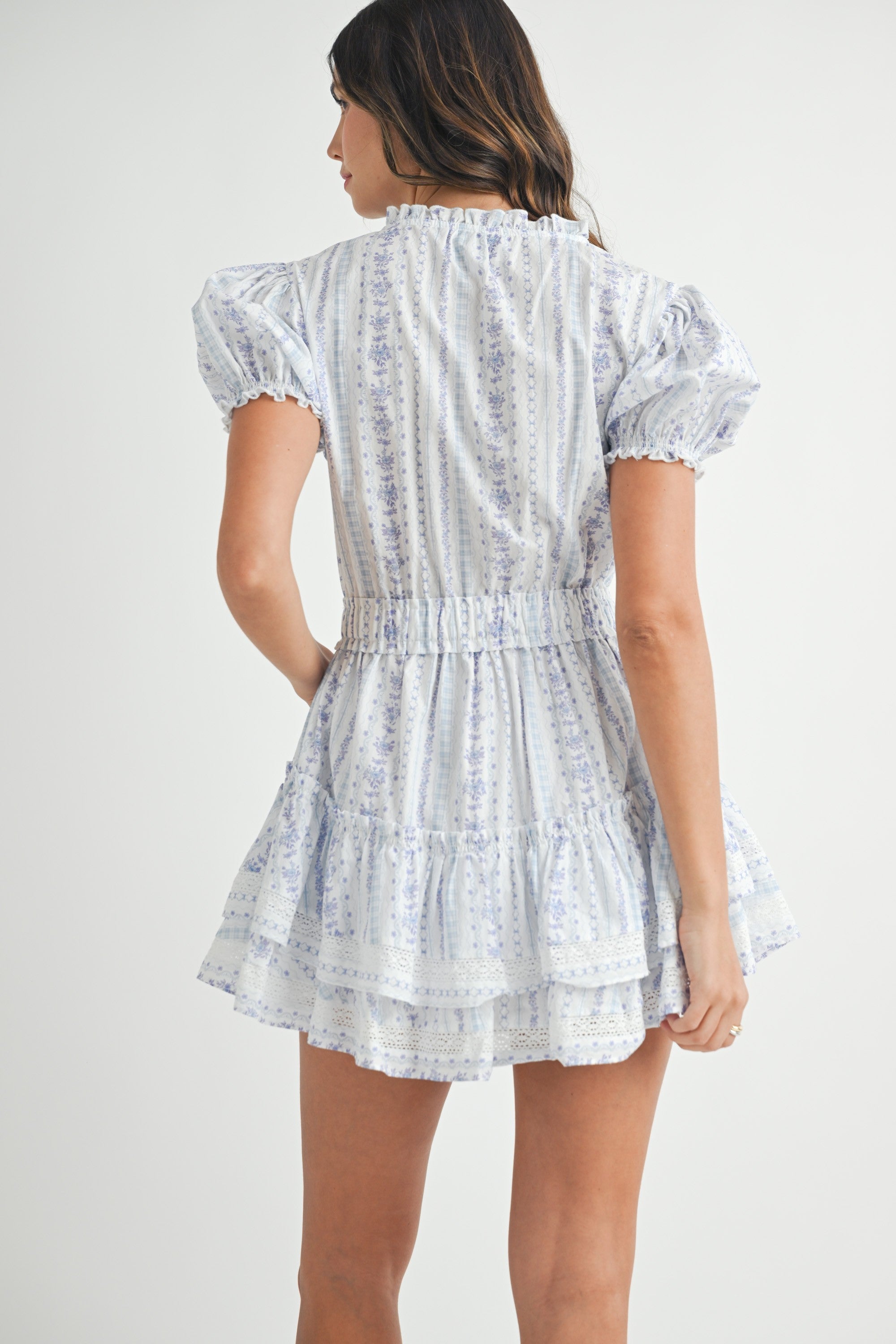 Marbella Ruffle Mini Dress