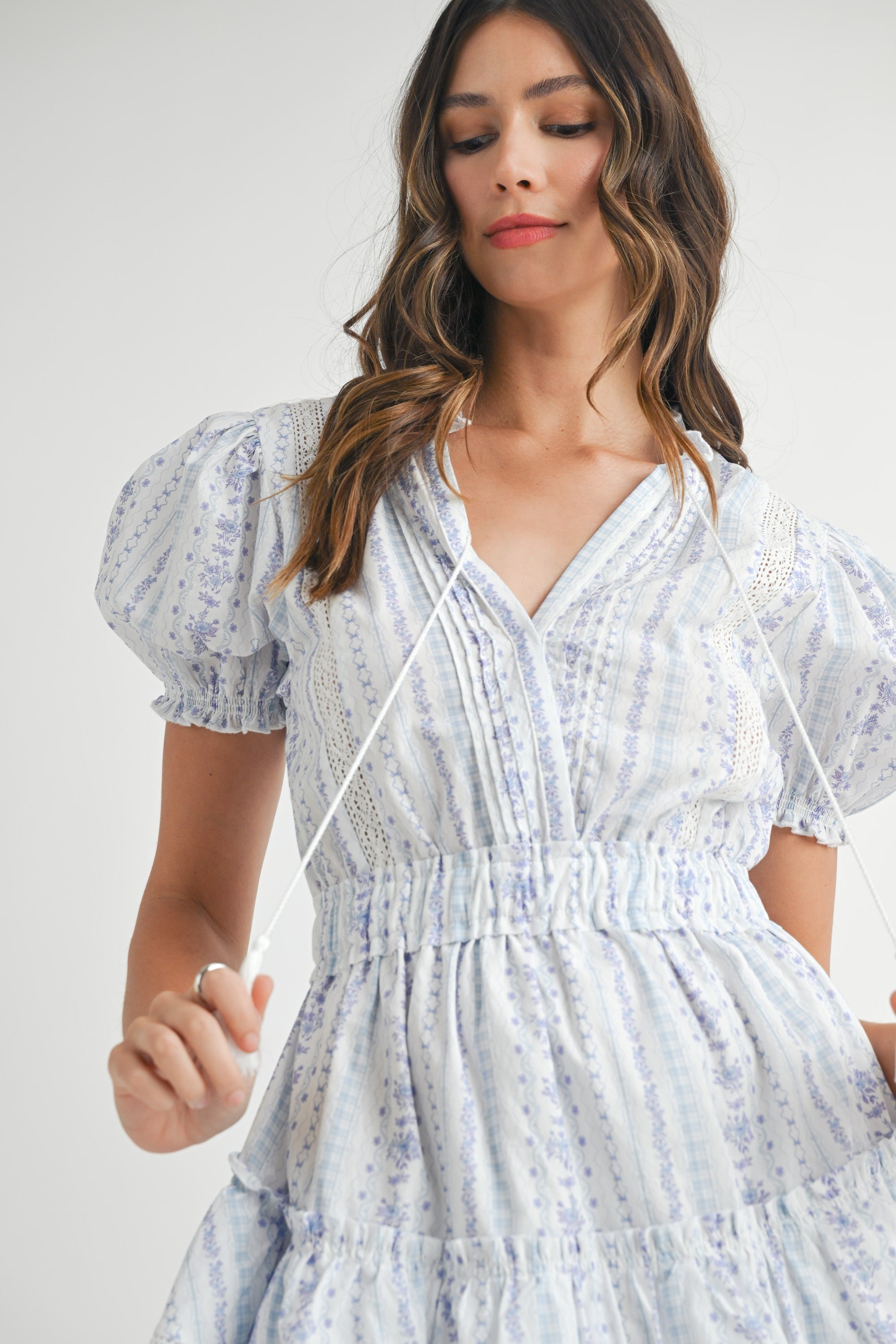 Marbella Ruffle Mini Dress