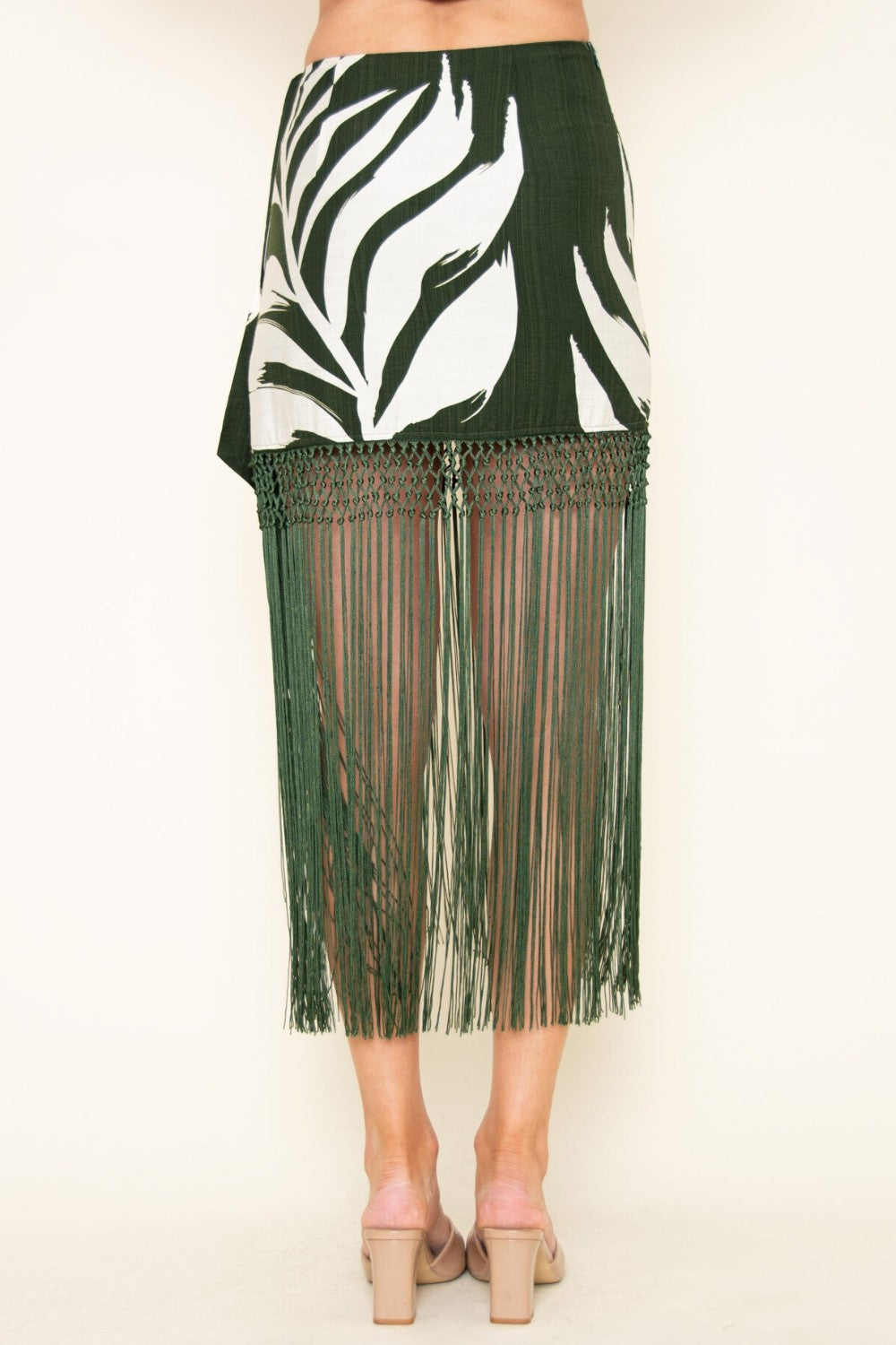 Johanna Tropic Fringe Skirt
