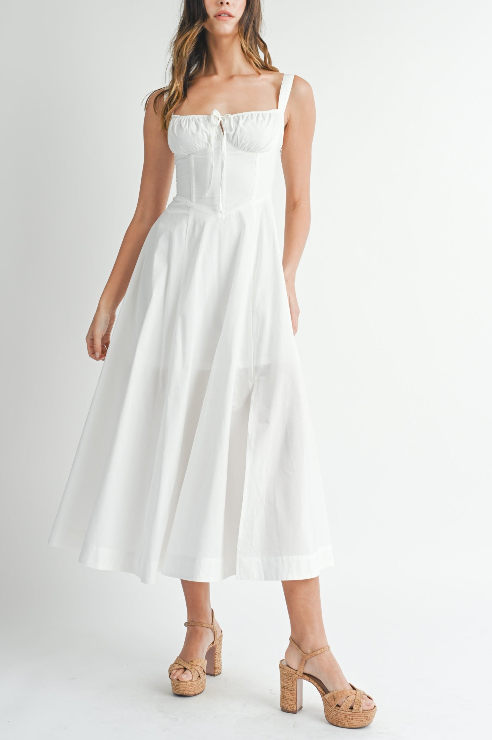 Ida Bodice Midi Dress