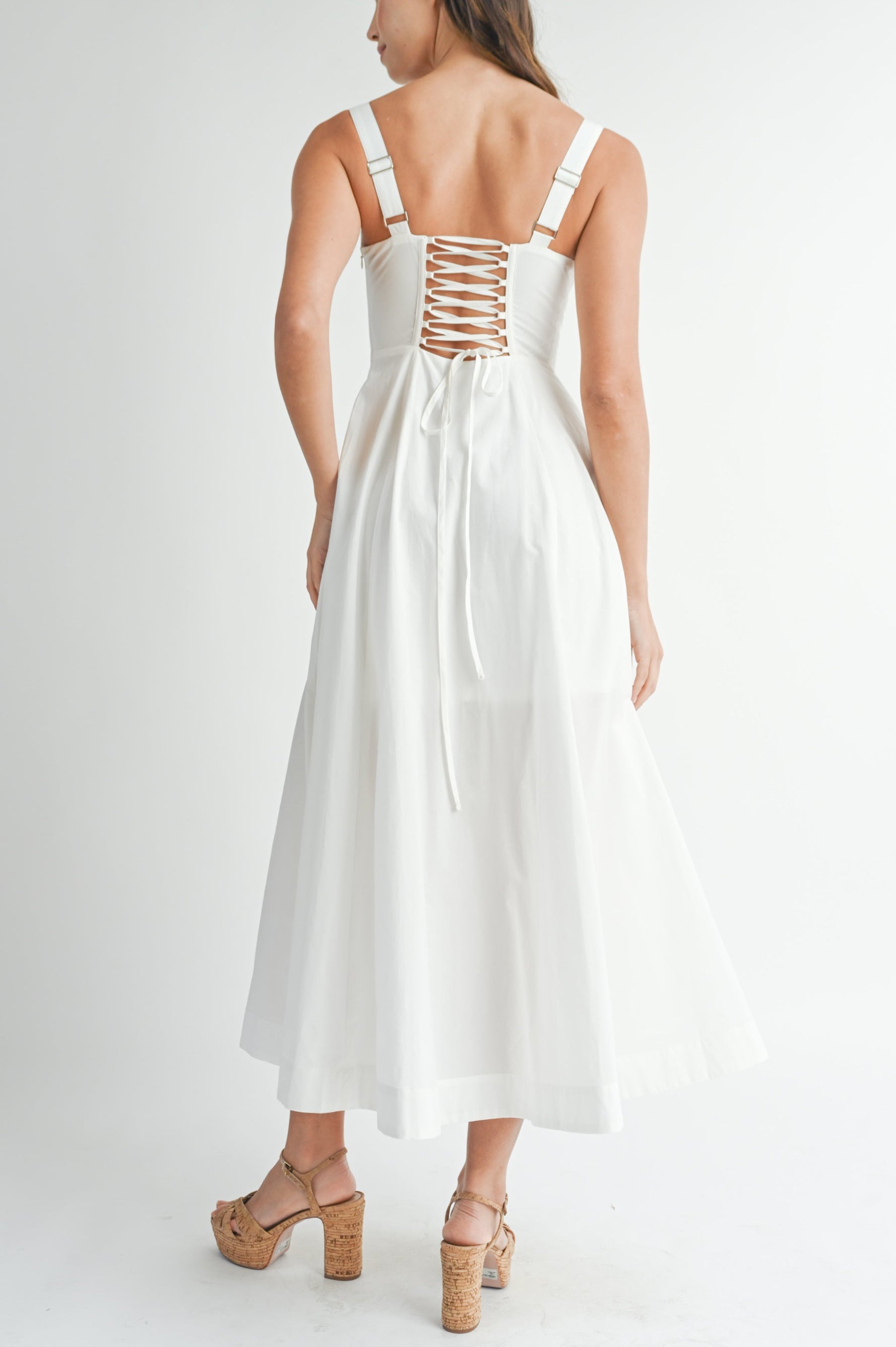 Ida Bodice Midi Dress