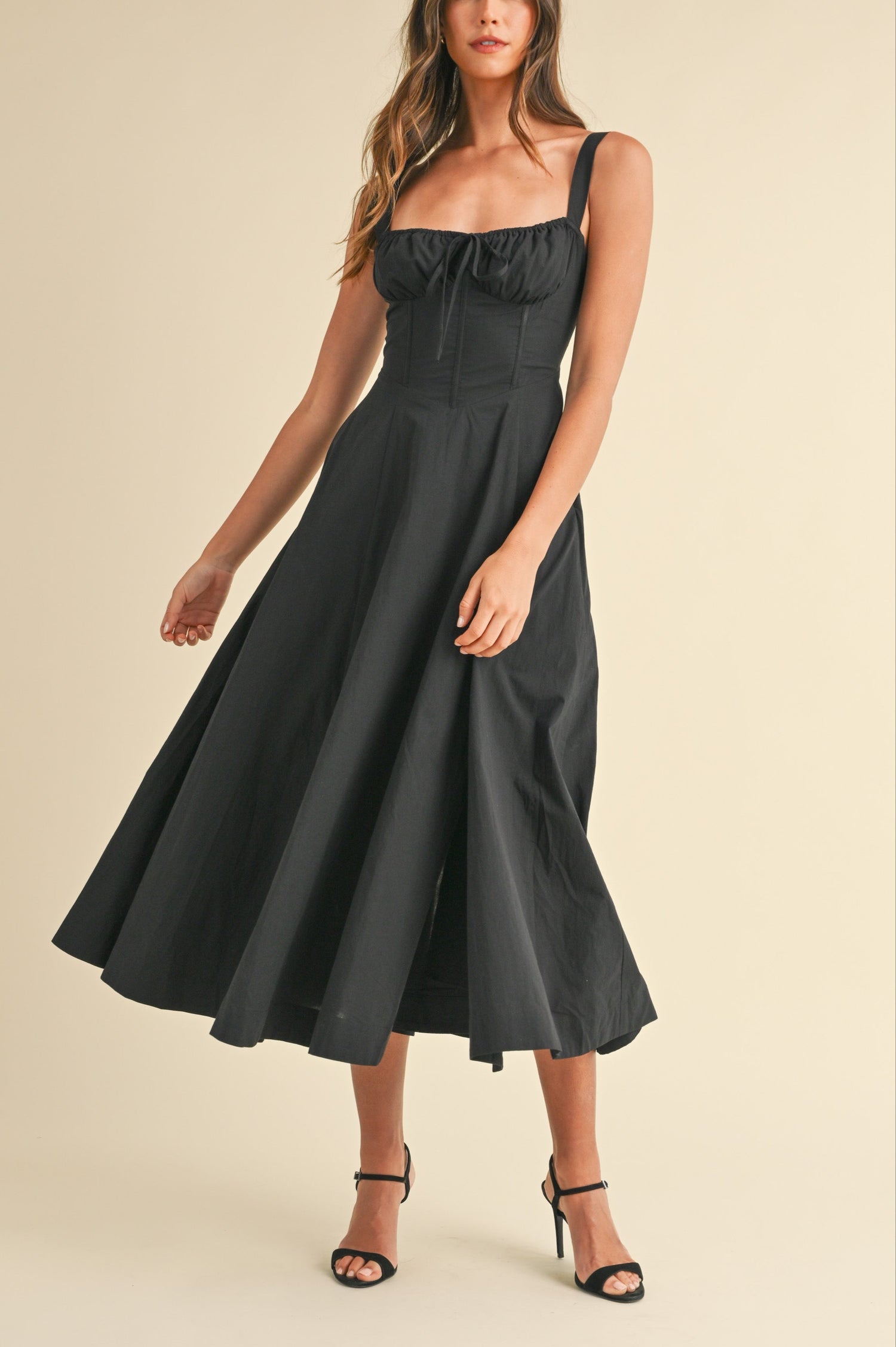 Ida Bodice Midi Dress