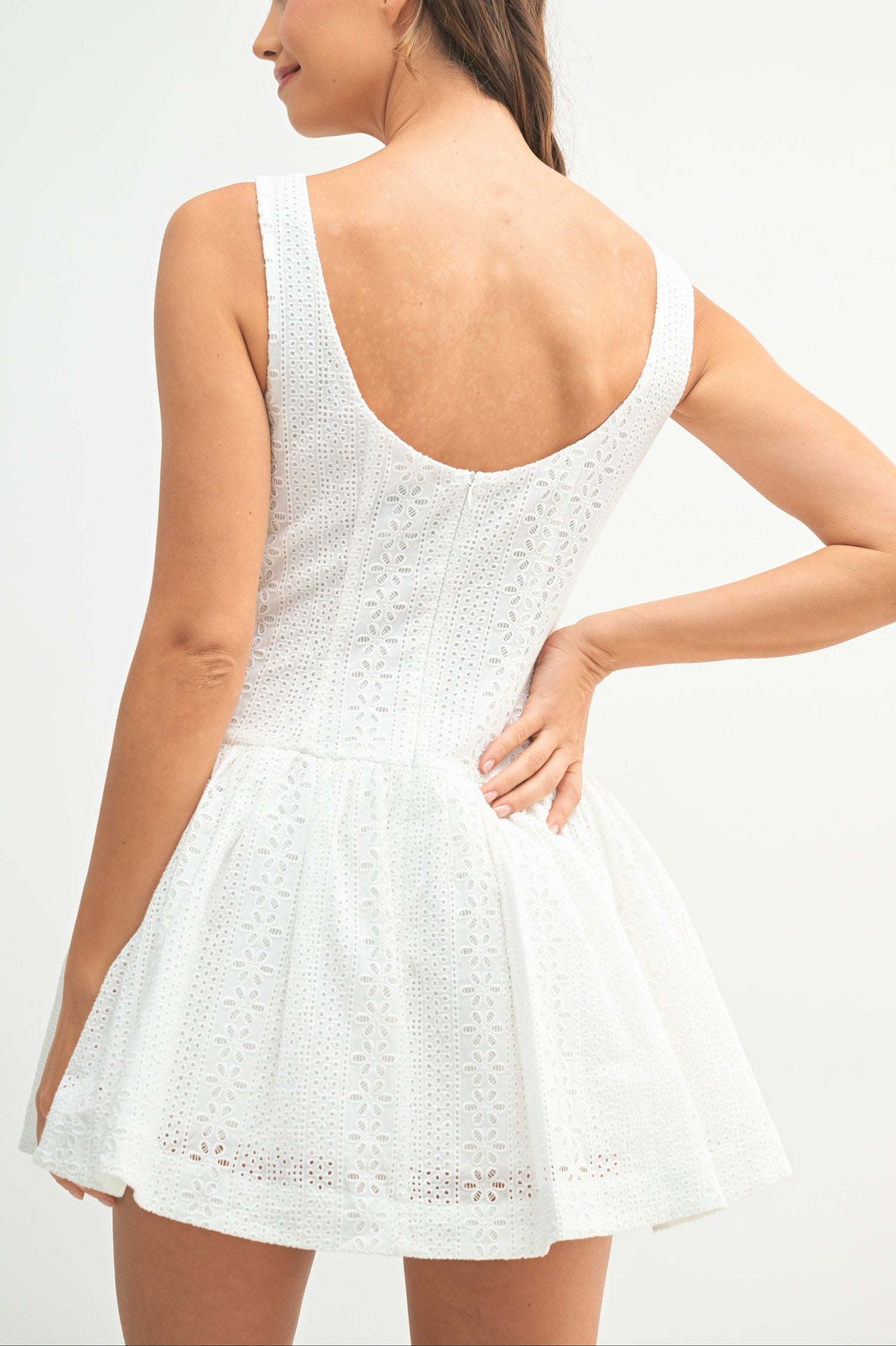 Alani Eyelet Dress