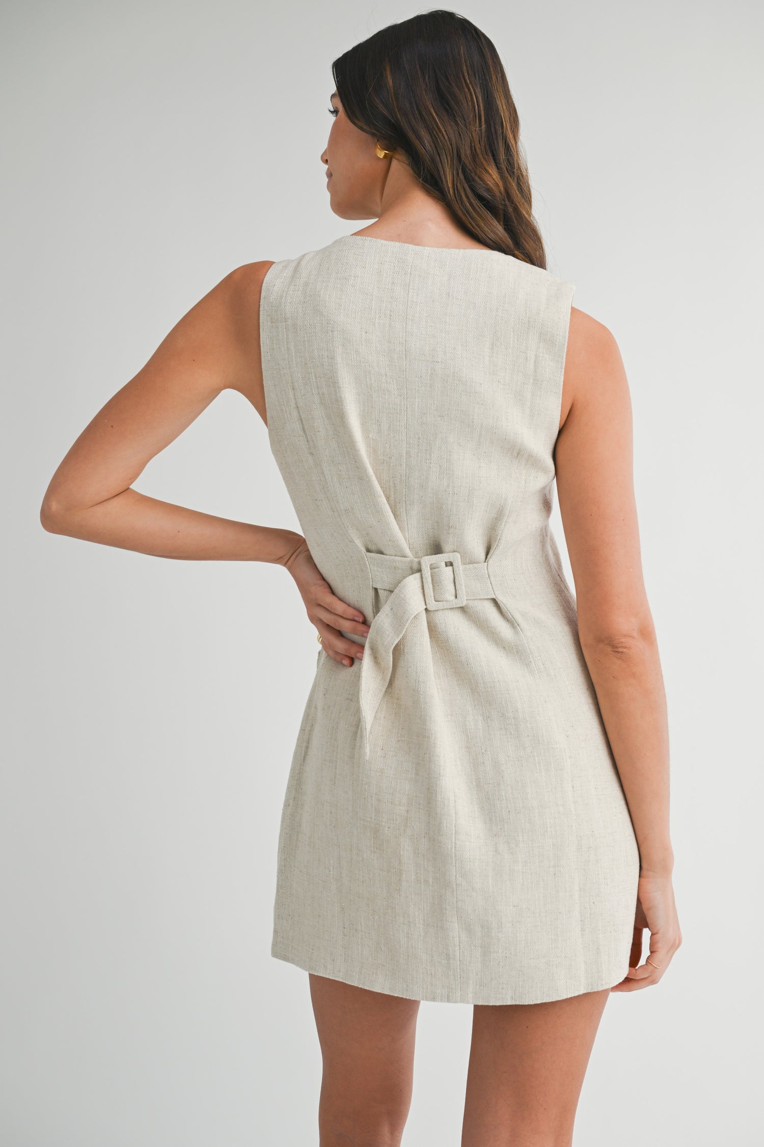 Melanie Linen Dress