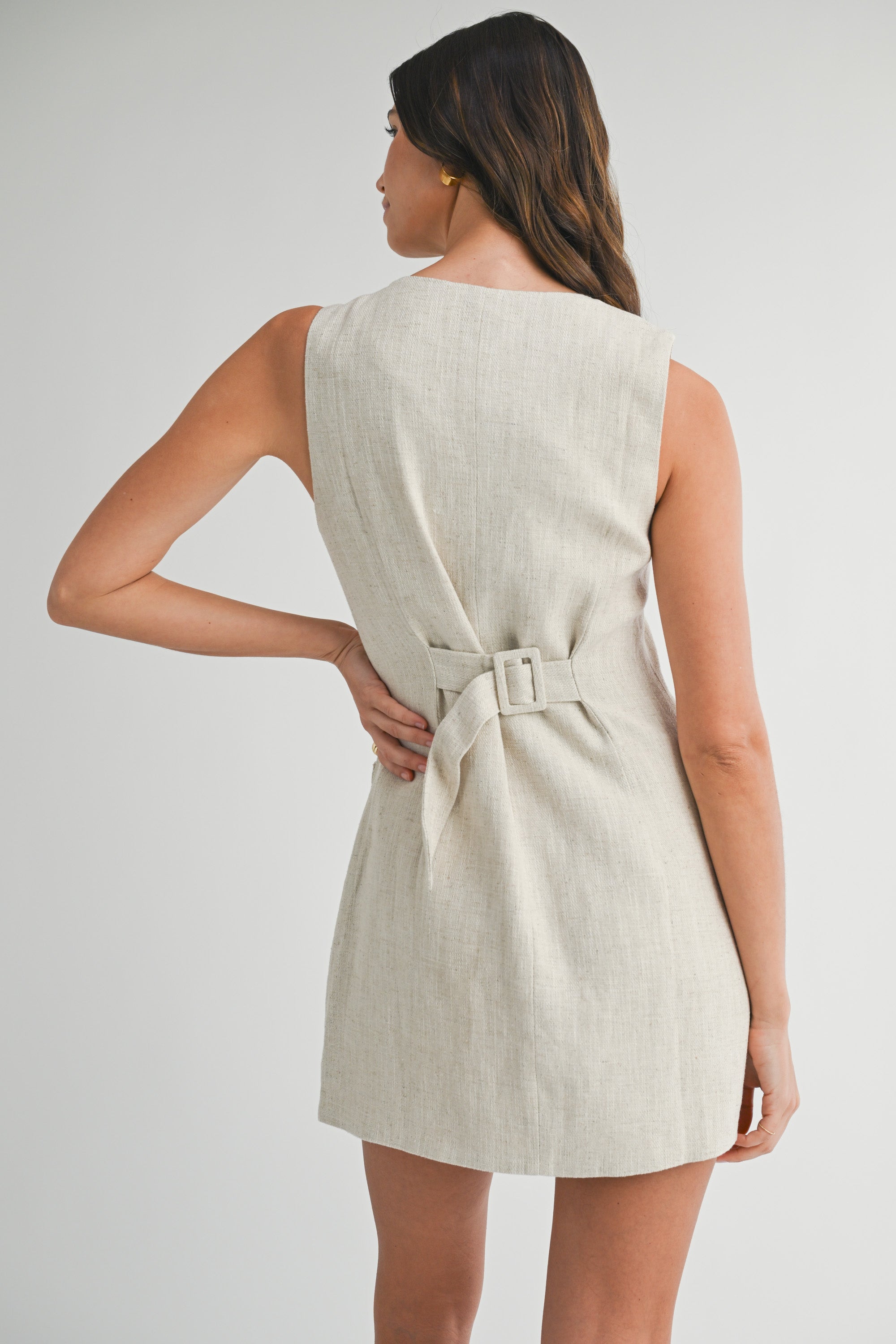 Melanie Linen Dress