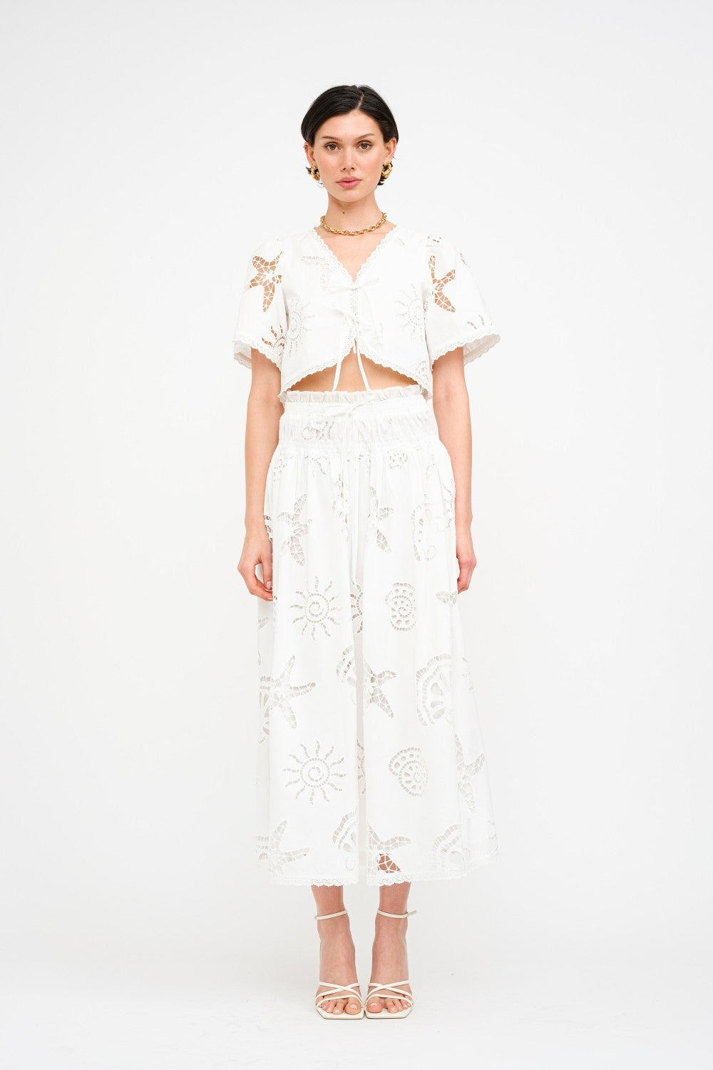 Abbott Seashell Skirt + Top Set