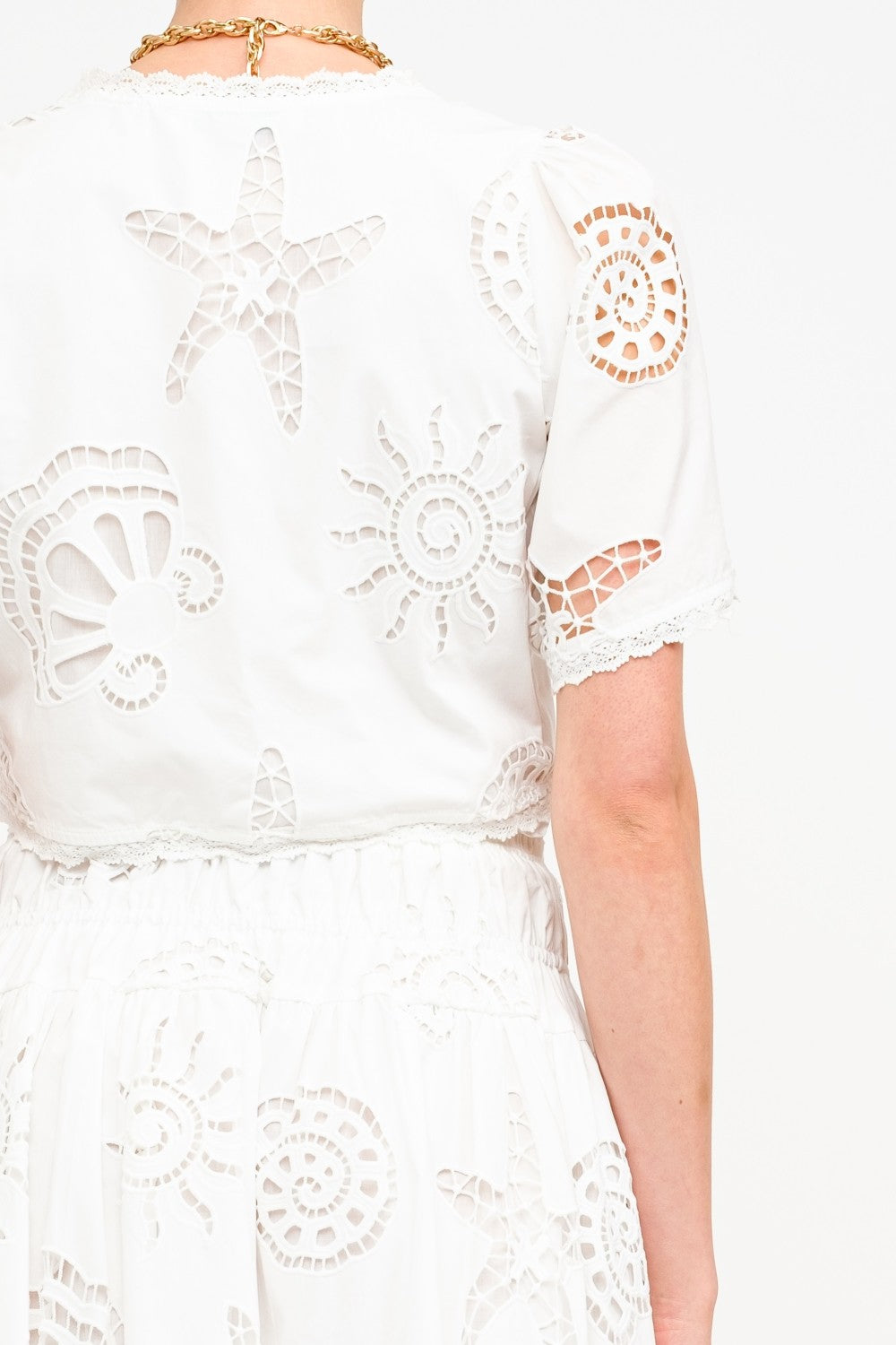 Abbott Seashell Skirt + Top Set