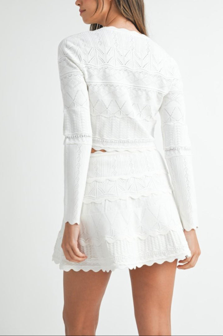 Clara Cardigan + Skirt