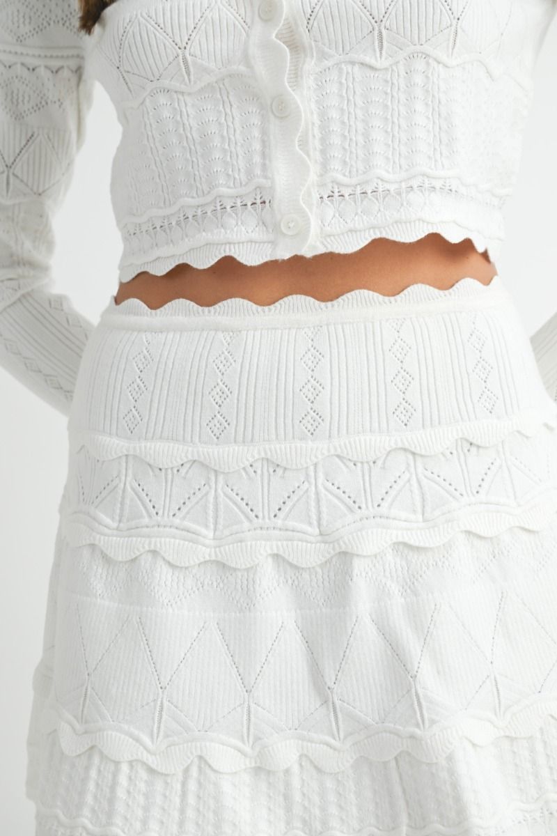 Clara Cardigan + Skirt