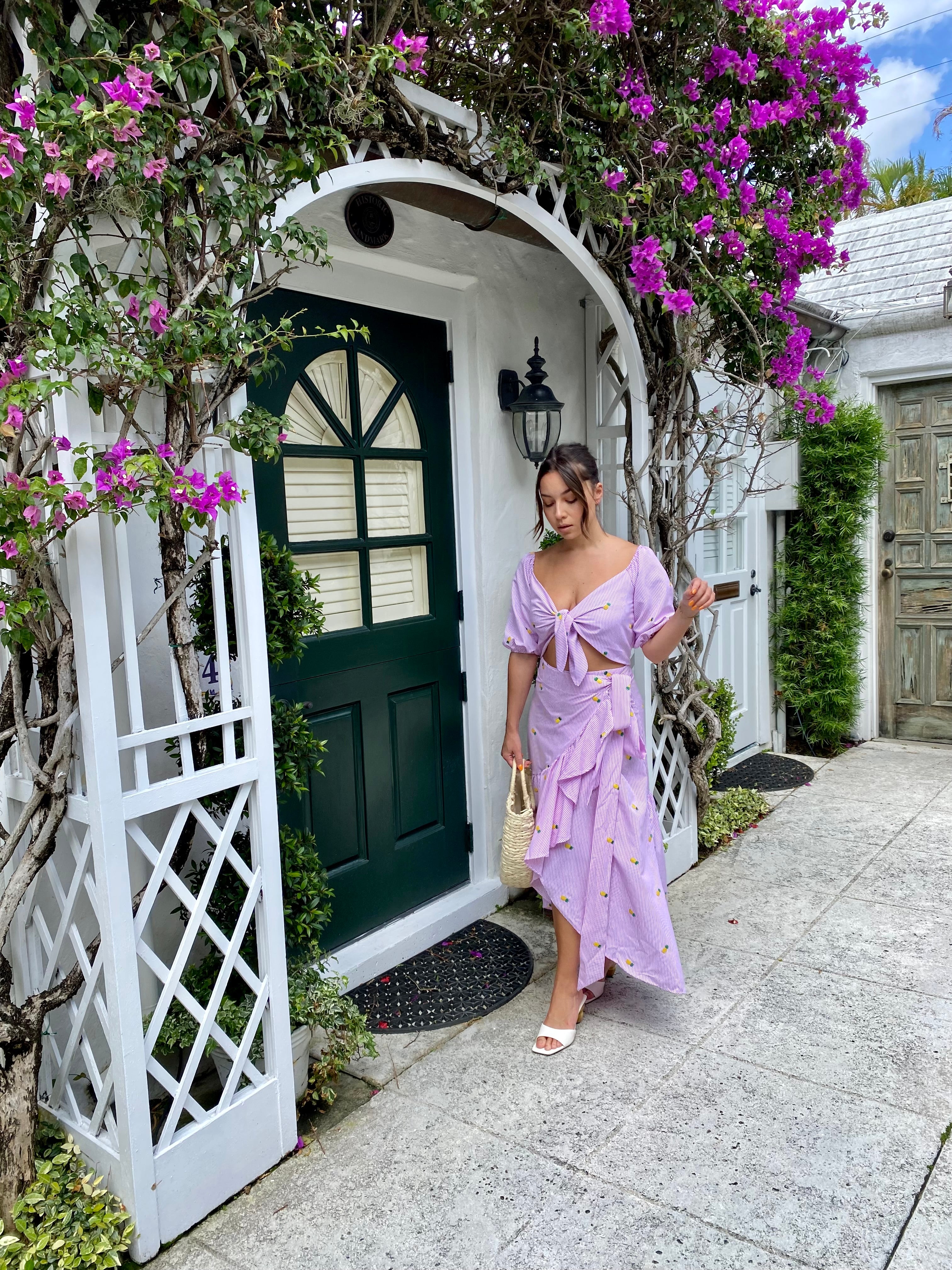 Liberia Front-Tie Top