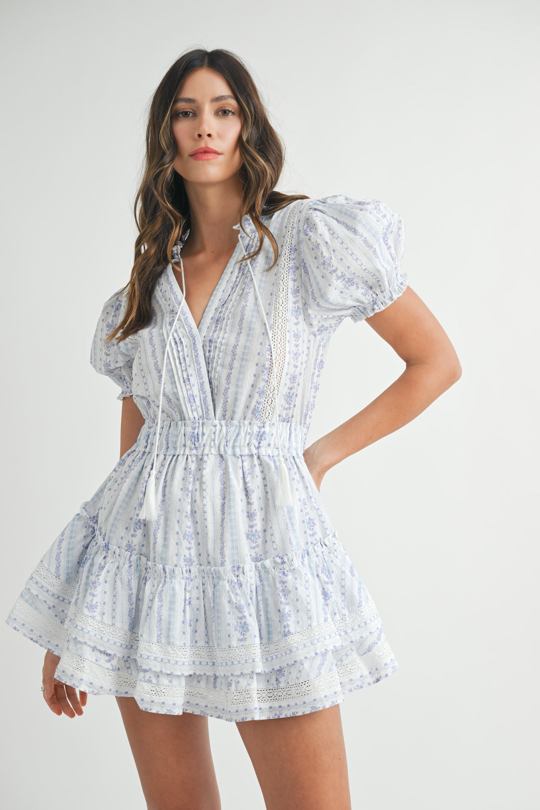 Marbella Ruffle Mini Dress
