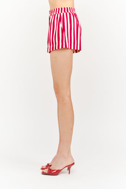 Arlette Shorts - Red/White - Pre Order
