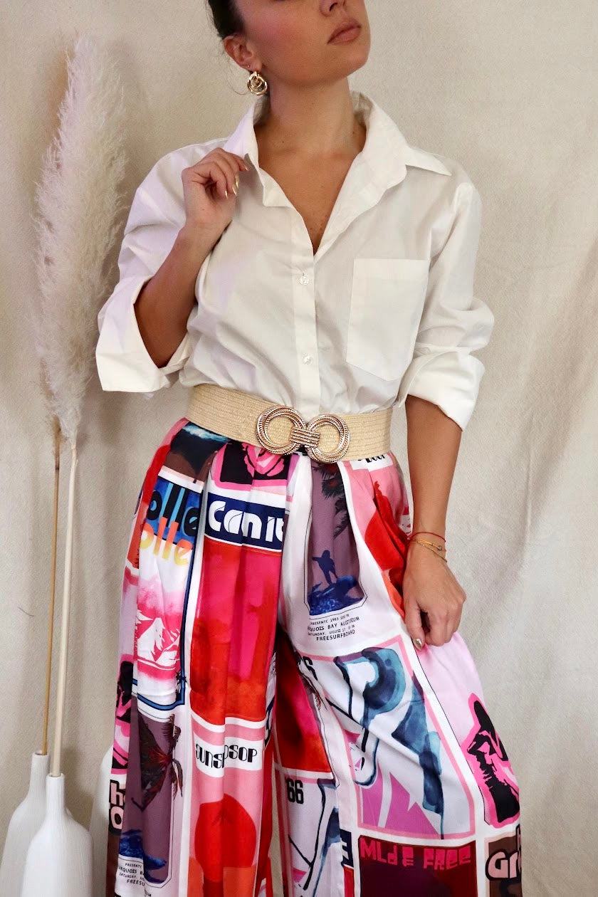 Conna Oversized Poplin Top