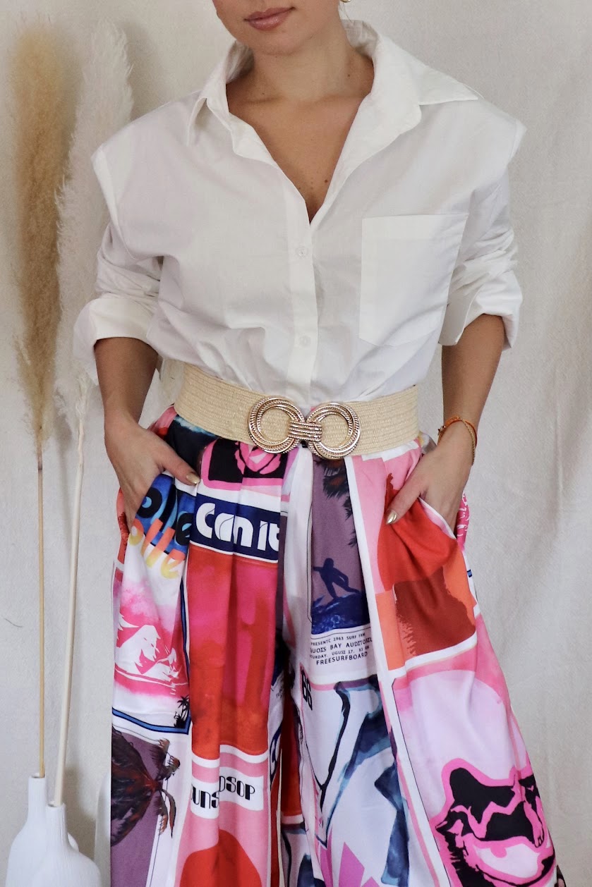 Conna Oversized Poplin Top